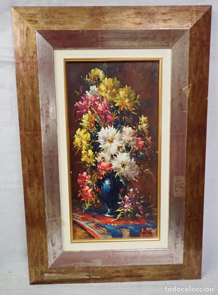 Kunst: &Oacute;leo sobre lienzo firma lacalle
