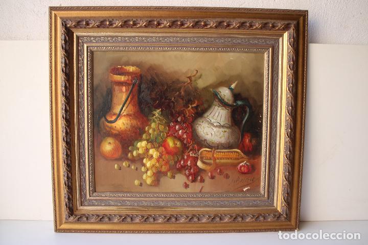 Arte: bodegon original oleo lienzo firmado - Foto 3