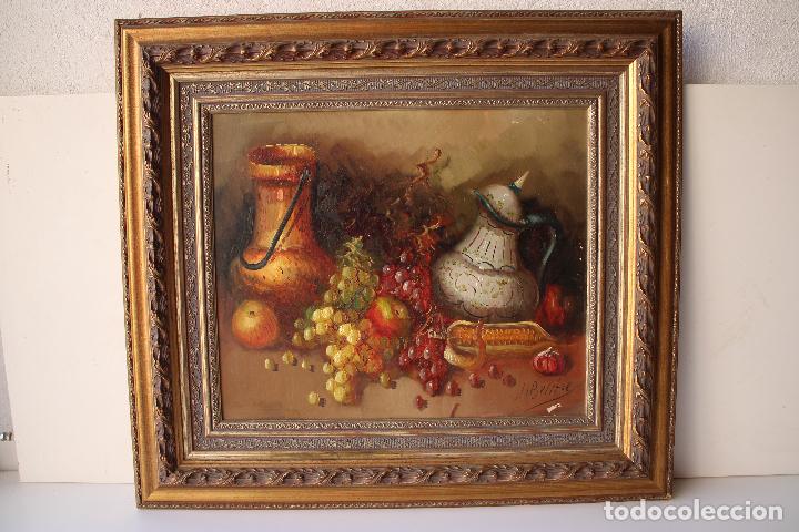 Arte: bodegon original oleo lienzo firmado - Foto 1