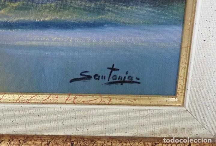 Arte: &Oacute;leo sobre lienzo Santonja - Foto 2