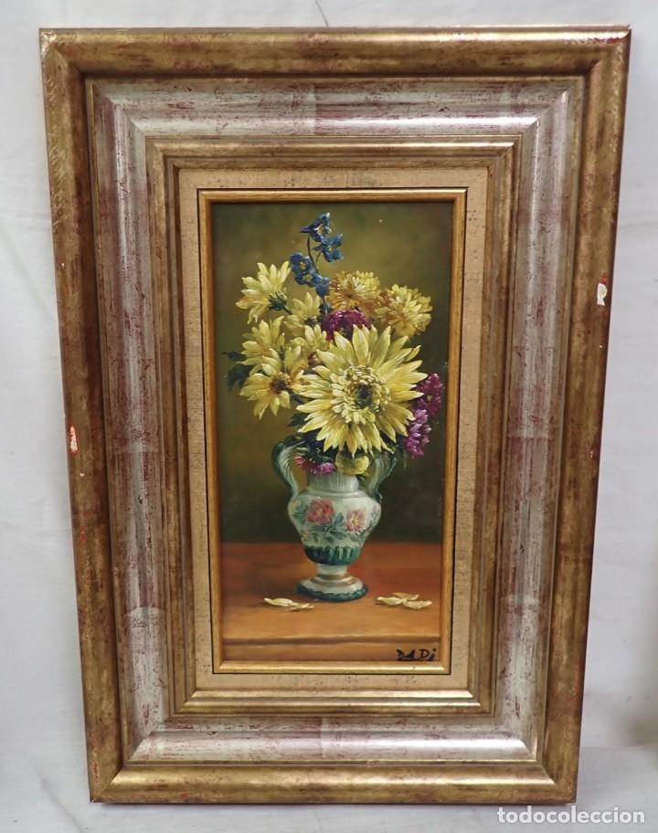 Arte: &Oacute;leo sobre tabla Dadi - Foto 2