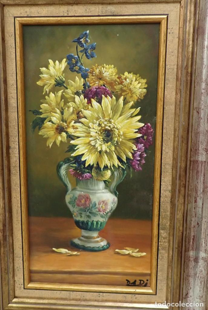 Arte: &Oacute;leo sobre tabla Dadi - Foto 3