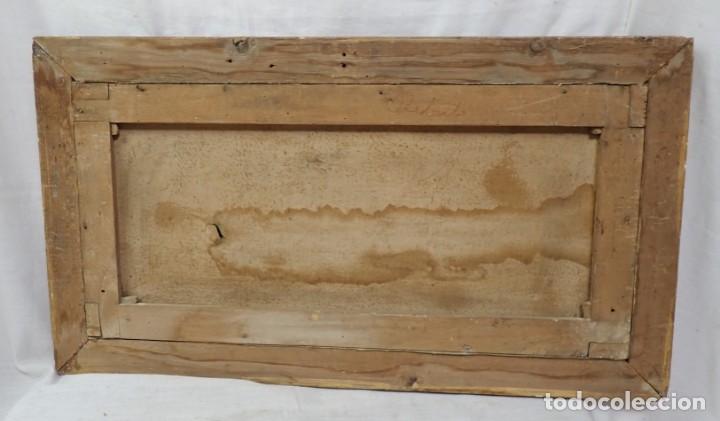 Arte: &Oacute;leo sobre tabla a catalogar - Foto 5