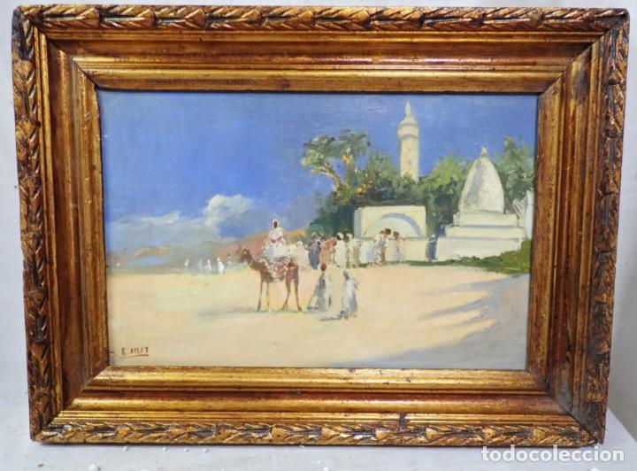 Arte: &Oacute;leo sobre tabla R.Amat - Foto 2