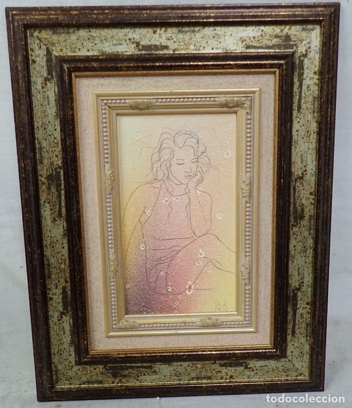 Arte: &Oacute;leo sobre lienzo Mico - Foto 1