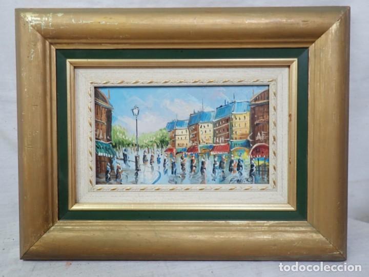 Kunst: &Oacute;leo sobre lienzo firma a catalogar