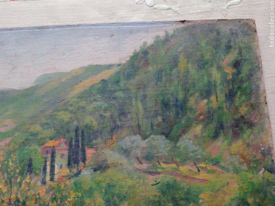 Arte: A. MART&Iacute;NEZ 1933 pintura - Foto 4