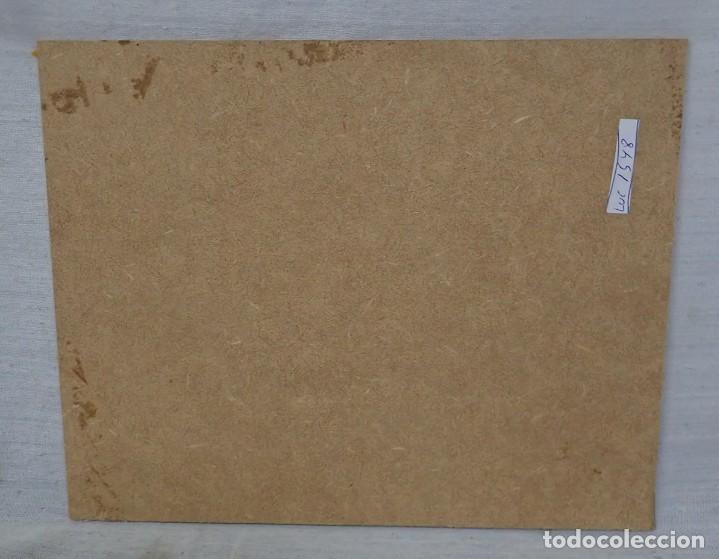 Arte: &Oacute;leo sobre tabla firma a catalogar Ref 1548 - Foto 3