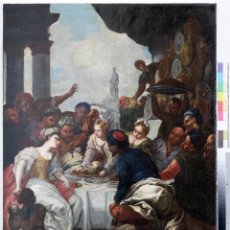 Arte: PIETRO DANDINI (1646-1712) - LA CENA DE HERODES - JUDITH Y HOLOFERNES. Lote 287426723