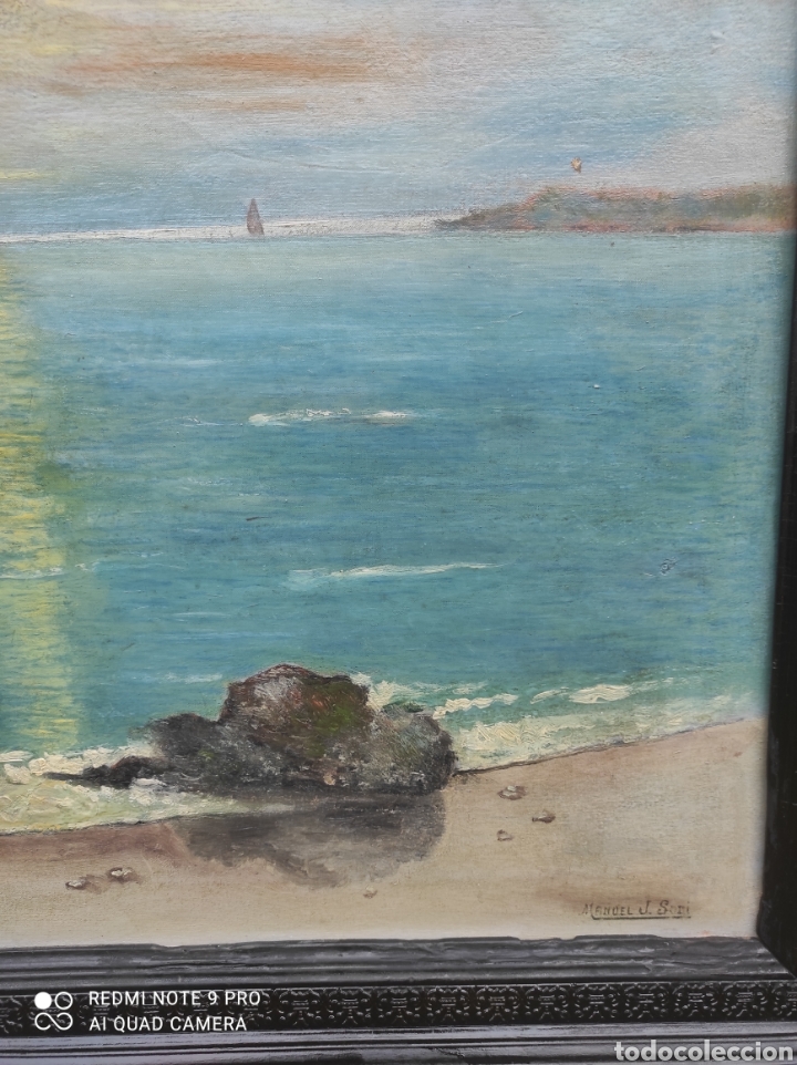 Arte: &Oacute;leo sobre lienzo marina - Foto 5
