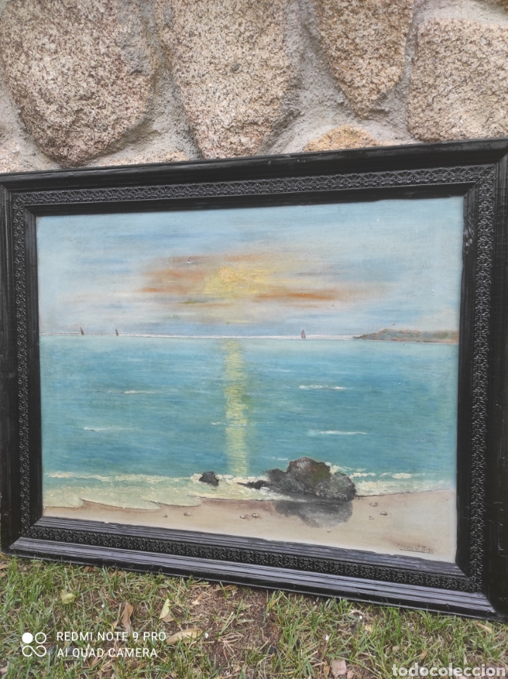 Arte: &Oacute;leo sobre lienzo marina - Foto 6