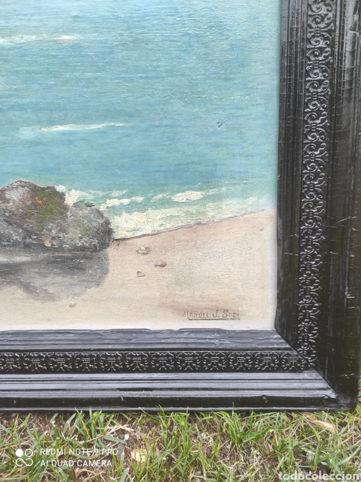 Arte: &Oacute;leo sobre lienzo marina - Foto 8