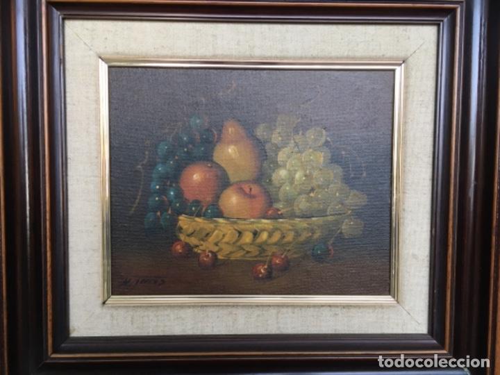 Arte: BODEG&Oacute;N. &Oacute;LEO SOBRE TABLA DE MAR&Iacute;A TORRES - Foto 1