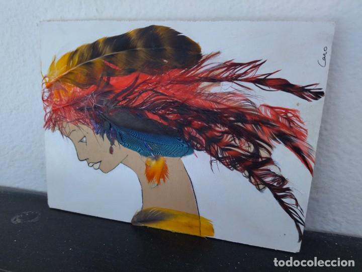 Arte: Cuadro sobre tabla de madera - Foto 2
