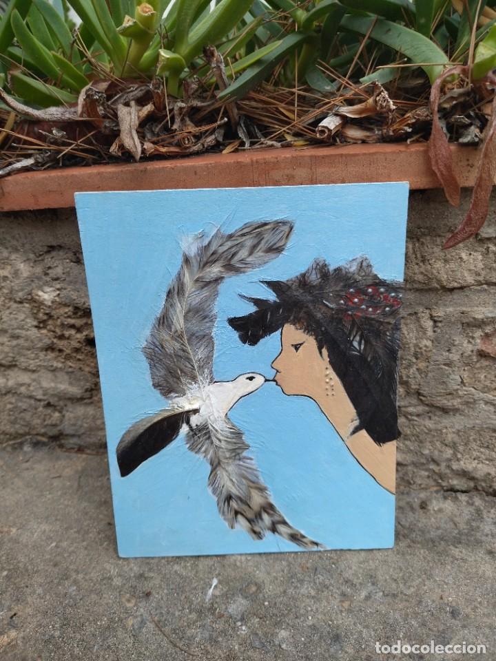 Arte: Cuadro sobre tabla de madera - Foto 2