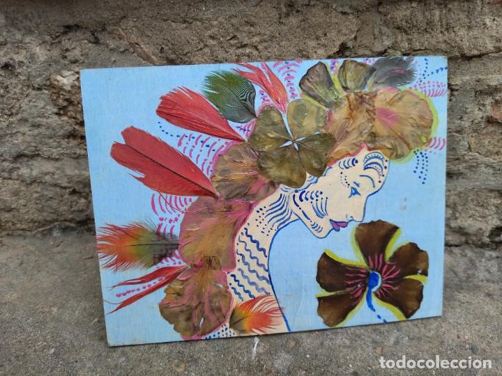 Arte: Cuadro sobre tabla de madera - Foto 1