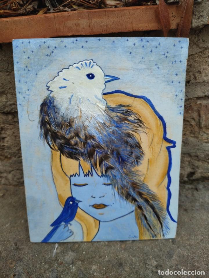 Arte: Cuadro sobre tabla de madera - Foto 2