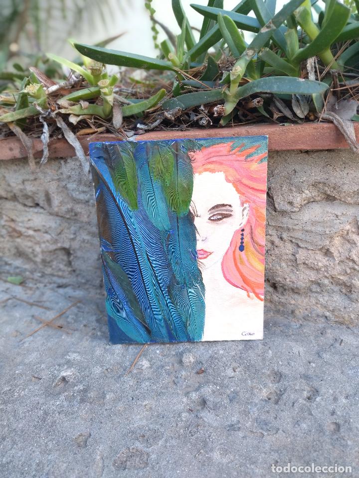 Arte: Cuadro sobre tabla de madera - Foto 1