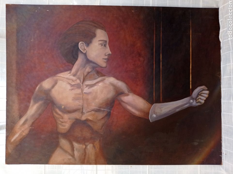 Arte: &Oacute;leo sobre tabla. Pedro Texeira - Foto 1