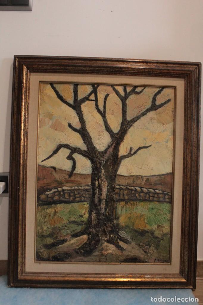 Arte: Escuela expresionista, mediados s.XX. Grosor capa de pintura, desconozco firma 81x66 con marco - Foto 1 - 289475093