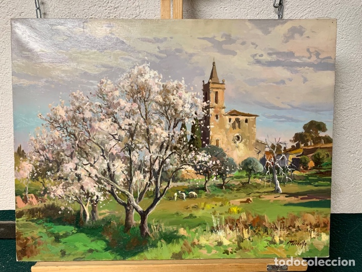 Arte: Ezequiel Torroella Mat&oacute; (1921-1998), Montr&aacute;s, 61x46 cm