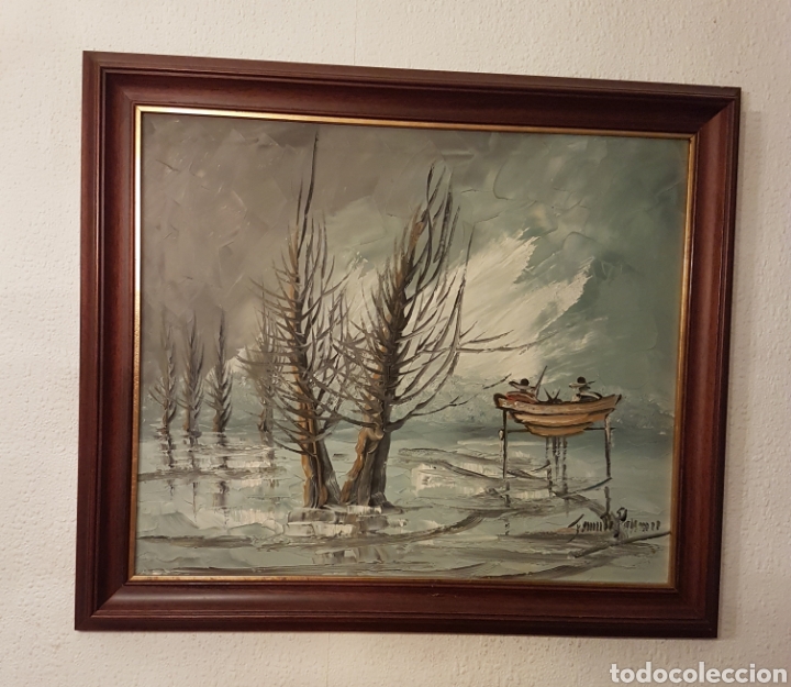 Arte: Cuadro al &oacute;leo de Fausto Palencia - Foto 2