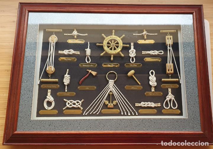 Arte: CUADRO DE NUDOS MARINEROS - Foto 1