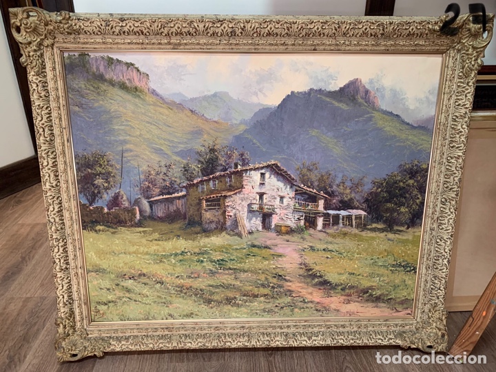 Arte: Isidor Pou Costa (1925-2021), 89x70 cm obra y 106x87 cm con marco.27pm