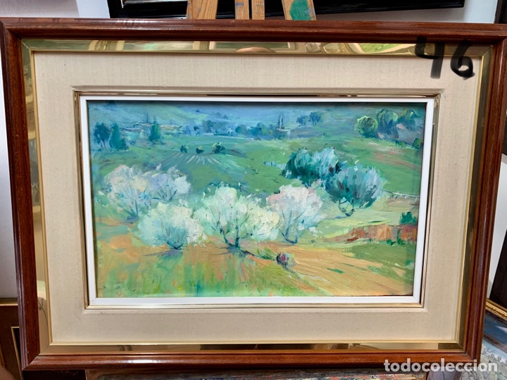 Arte: Tino Izquierdo 1929, Sant Feliu del Rac&oacute;, 51x31 cm obra y 73x53 cm con marco.46pm