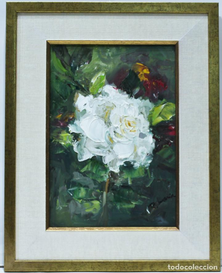 gardenia - rosa maría - oleo sobre lienzo - 38x - Acheter Peinture à  l'Huile Contemporaine sur todocoleccion
