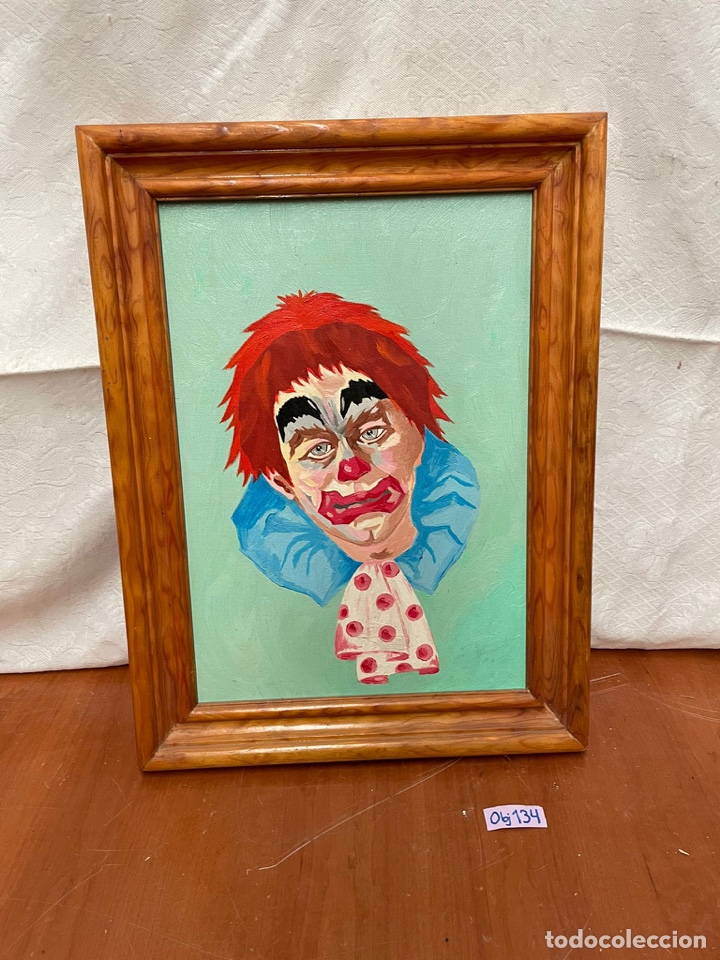 Arte: Cuadro &oacute;leo payaso - Foto 2