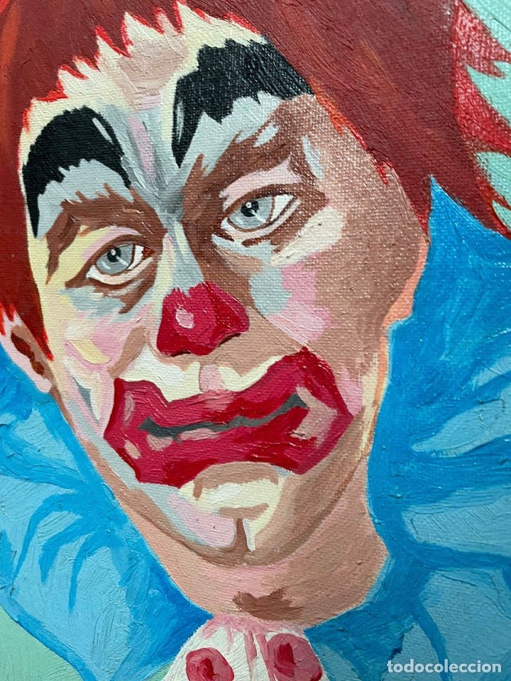 Arte: Cuadro &oacute;leo payaso - Foto 3