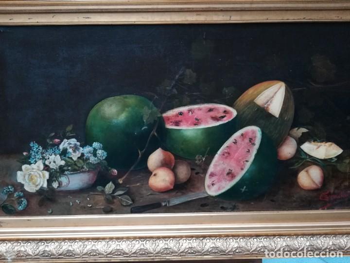 Arte: Bodegon de Camacho del siglo XIX - Foto 2