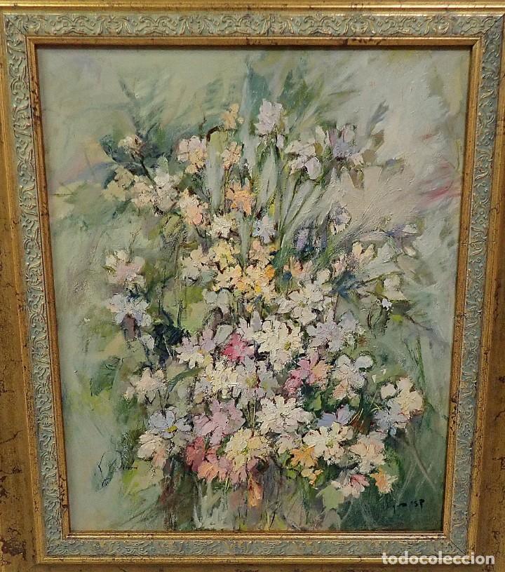 Arte: &Oacute;leo sobre lienzo firmado grassa - Foto 2