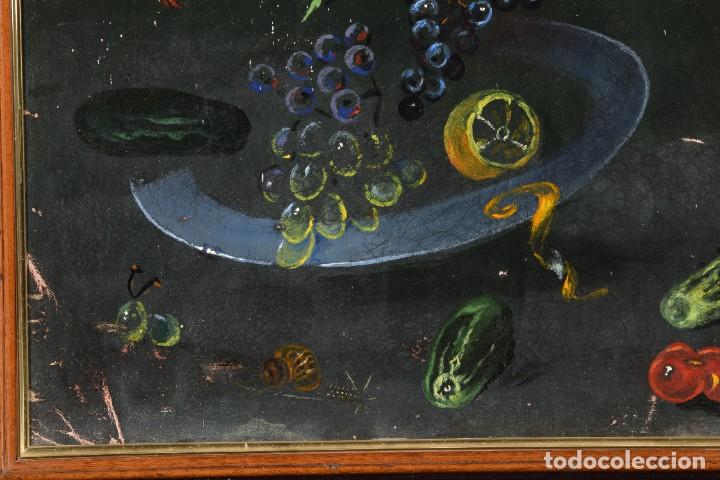 Arte: Bodeg&oacute;n. &Oacute;leo sobre lienzo. Siglo XX. - Foto 4