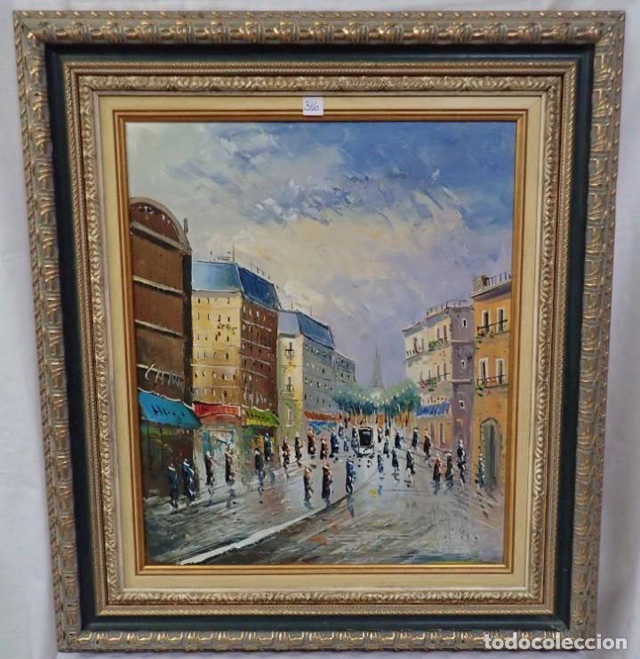 Arte: &Oacute;leo sobre lienzo firmado - Foto 1