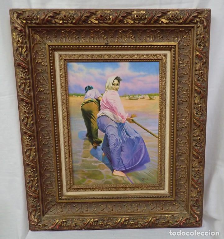 Arte: Oleo sobre lienzo M Jimenez - Foto 1