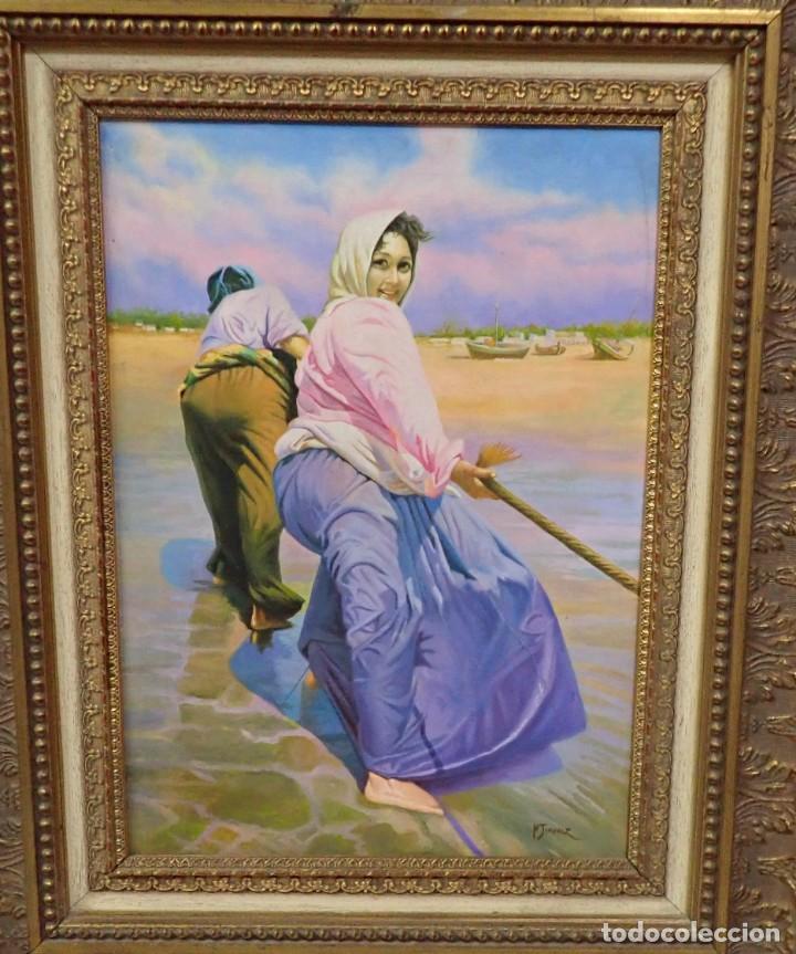 Arte: Oleo sobre lienzo M Jimenez - Foto 2