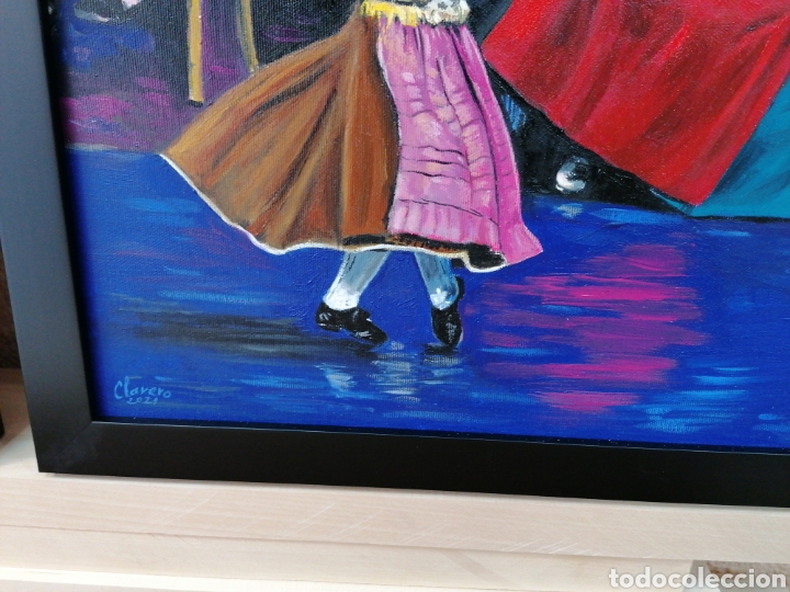 Arte: Joteros oleo enmarcado - Foto 2