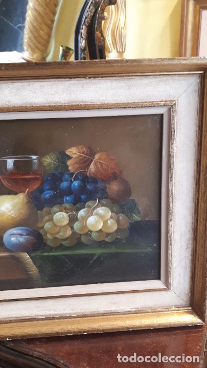 Arte: Pareja de bodegones al &oacute;leo. - Foto 11