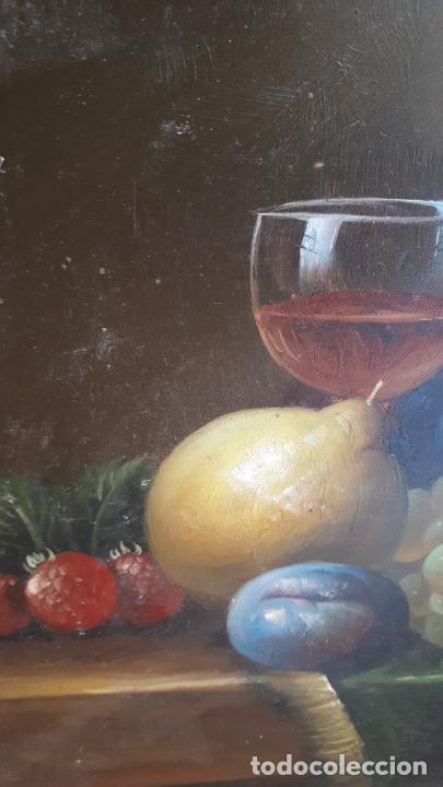 Arte: Pareja de bodegones al &oacute;leo. - Foto 12