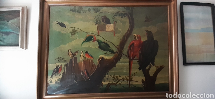 Kunst: Cuadro Pajaros Cantores
