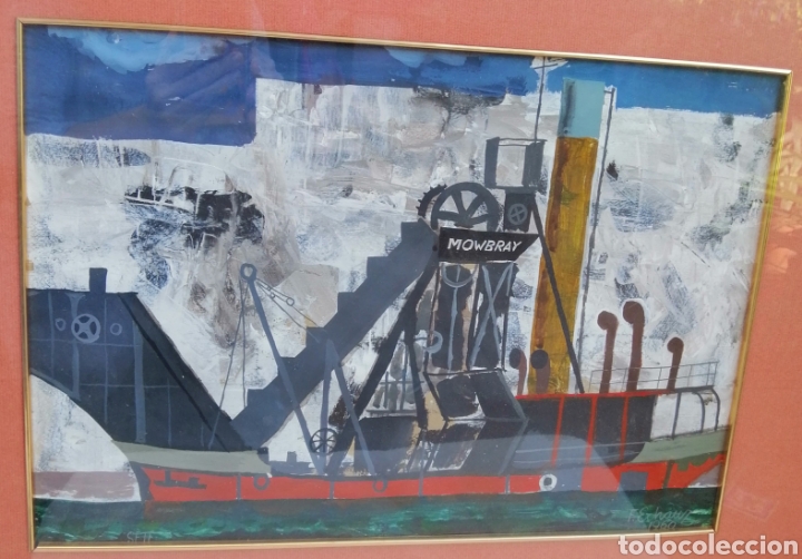 Arte: Francisco Echauz (1927-2011) Obra original - Foto 1
