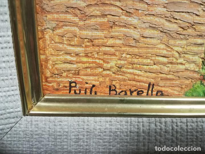 Arte: OLEO SOBRE TABLA PUIG BARELLA MASIA - Foto 3