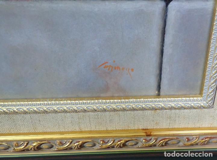 Arte: &Oacute;leo sobre tablex firmado - Foto 3