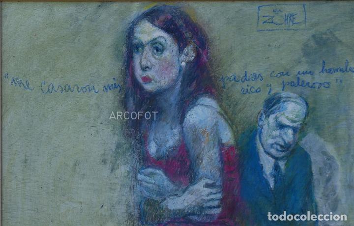 Arte: ZOHRE MIRABASSI - &Oacute;leo sobre tabla - Foto 1