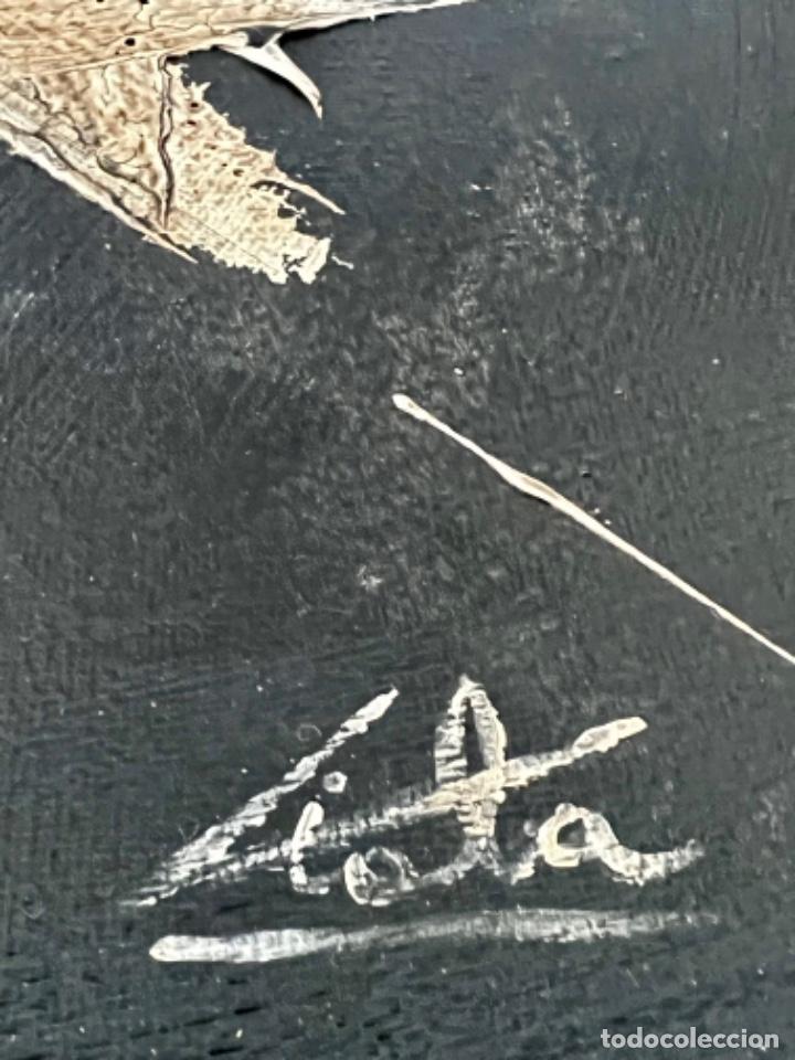 Arte: MANUEL VIOLA - T&Eacute;CNICA MIXTA SOBRE LIENZO - Foto 9