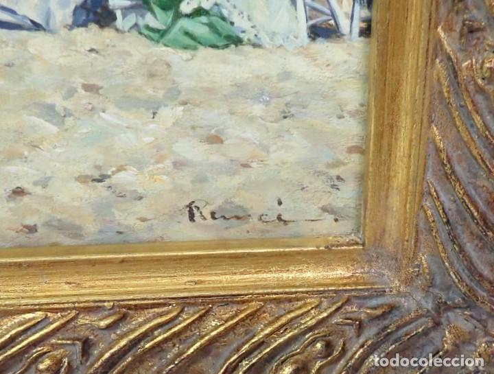 Arte: &Oacute;leo sobre tabla firmado a catalogar - Foto 2