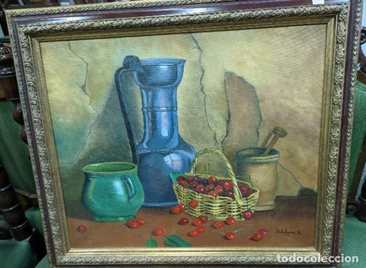 Arte: Bodeg&oacute;n pintado sobre &oacute;leo - Foto 1