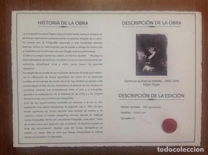 Arte: Edgar Degas Fotograf&iacute;a - Foto 6